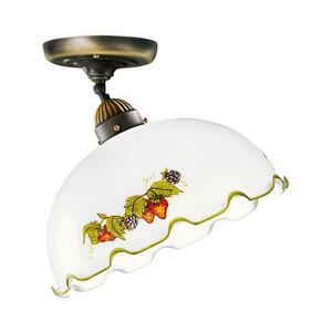 Kolarz 731.10.114 - NONNA felületre szerelhető csillár 1xE27/75W/230V átm. 30 cm bordó/eper 731.10.114 kép