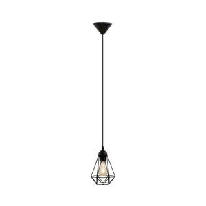 LED csillár zsinóron 1xE27/6, 5W/230V 2500K fekete 9A21996 kép