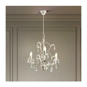 ONLI - Láncra függesztett csillár TERESA 3xE14/6W/230V fehér 4670/3A kép