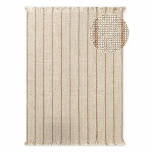 Krémszínű kézi szövésű juta szőnyeg 160x230 cm Harvest Sierra – Elle Decoration kép