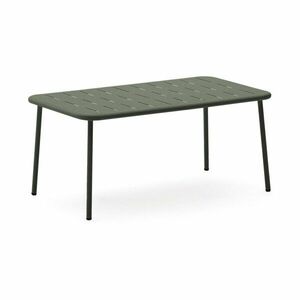 Acél kerti dohányzóasztal 50x90 cm Zivia – Kave Home kép
