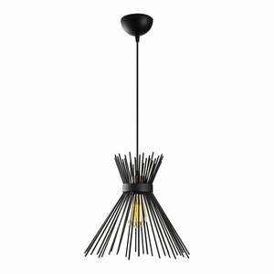 Fekete függőlámpa fém búrával ø 34 cm Kirpi – Opviq lights kép