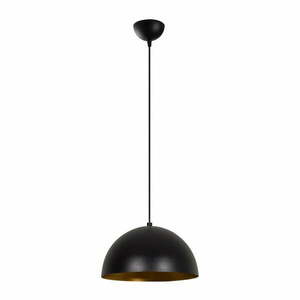 Fekete függőlámpa fém búrával ø 30 cm Coppa – Opviq lights kép