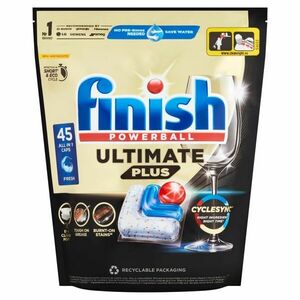 Finish Ultimate Plus All in 1 Regular Mosogatógép kapszula 45db +... kép