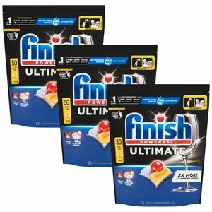 Finish Ultimate All in 1 Lemon Mosogatógép kapszula 3x50db + Aján... kép