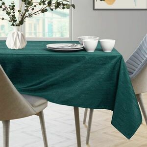 AmeliaHome Vesta Asztalterítő modern dombornyomott 110x160, Zöld kép