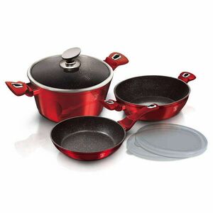 Berlinger Haus BH-7046 Metallic Line Burgundy Edition 6 részes Ed... kép