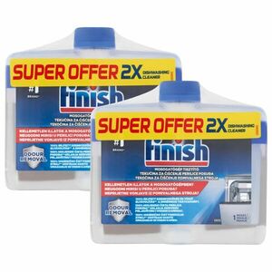 Finish Regular Mosogatógép tisztító 2x500ml + Ajándék mintatermék kép