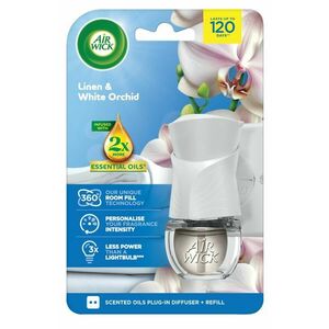 Air Wick Elektromos légfrissítő készülék Pamut és Fehér orchidea... kép