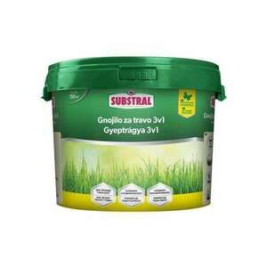 Substral Gyeptrágya 3 az 1-ben - Moha, Gyomirtás, Tápanyag - 4, 5 kg kép