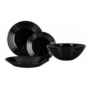 Luminarc Harena 19 részes Étkészlet - fekete (LU-N1109) kép