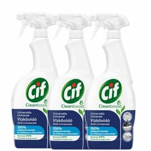 Cif Cleanboost univerzális vízkőoldó spray, 3x750 ml kép