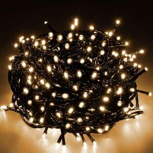 Springos karácsonyfa fények 300 led kép