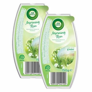 Air Wick Morning Rain Gyöngyvirág Illatosító Gél 2x150g kép