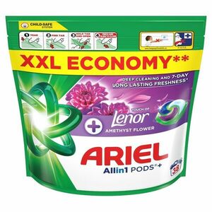 Ariel Allin1 Pods+ + Touch of Lenor Amethyst Flower Mosókapszula... kép