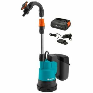 Gardena Akkumulátoros hordóürítő Szivattyú 2000/2 18V P4A akkumulátorral kép