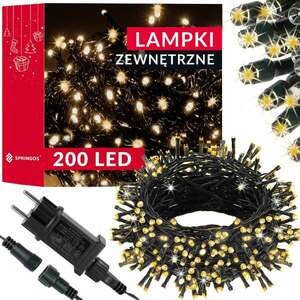 Springos karácsonyi fények 200 led kép