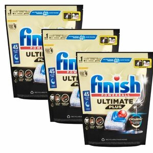 Finish Ultimate Plus All in 1 Regular Mosogatógép kapszula 3x45db... kép