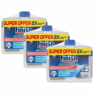 Finish Regular Mosogatógép tisztító 3x500ml + Ajándék mintatermék kép