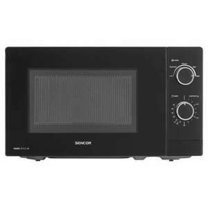 Sencor SMW 1719BK Mikrohullámú sütő, 20L, 700W, Fekete kép