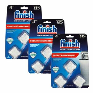 Finish Regular Mosogatógép tisztító tabletta 3x3db + Ajándék mintatermék kép