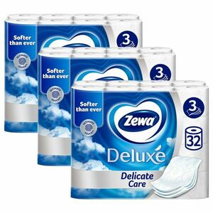 Zewa Deluxe Delicate Care 3 rétegű Toalettpapír 3x32 tekercs kép