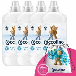 Coccolino Sensitive & Soft Öblítő koncentrátum 232 mosás 4x14... kép