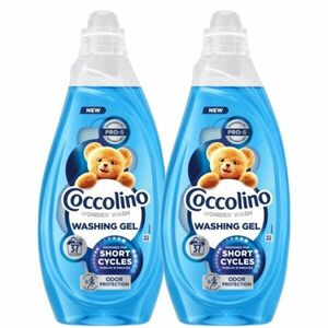 Coccolino Wonder Wash Odor Protection mosószer gyors mosáshoz, 74... kép