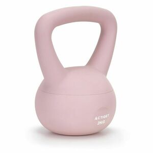 ActiGet Kettlebell súlyzó 2kg - Világos rózsaszín kép