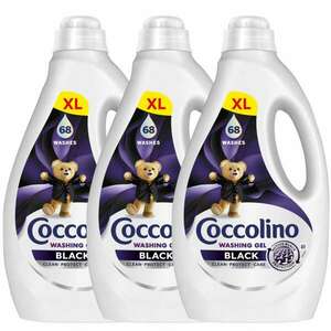 Coccolino Black mosószer fekete és sötét ruhákhoz, 204 mosás, 3x2.72 l kép
