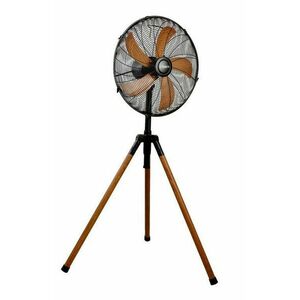 Iskra FD-45MC dizájner Ventilátor 50W - fekete-barna kép