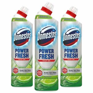 Domestos Power Fresh WC tisztító gél vízkő lerakódás ellen Lime F... kép