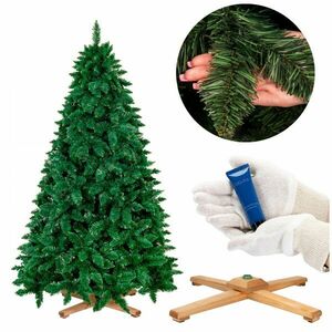 Springos prémium erdei műfenyő 220cm kép