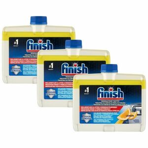 Finish Mosogatógép tisztító folyadék Lemon 3x250ml + Ajándék mintatermék kép