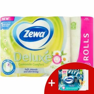 Zewa Deluxe Camomile 3 rétegű Toalettpapír 8 tekercs kép