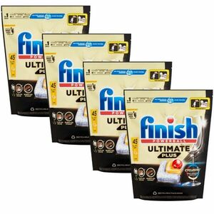 Finish Powerball Ultimate Plus Lemon Mosogatógép kapszula 4x45db... kép
