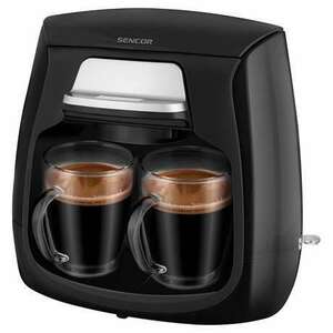 Sencor SCE 2100BK Filteres Kávéfőző 500W, 0, 3l, Fekete kép