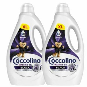 Coccolino Black mosószer fekete és sötét ruhákhoz, 136 mosás, 2x2.72 l kép