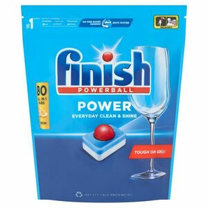 Finish All in 1 Max Lemon Mosogatógép tabletta 80db kép