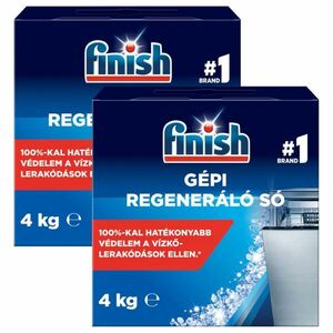 Finish Regular Mosogatógép Só 2x4kg + Ajándék mintatermék kép