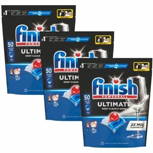 Finish Ultimate All in 1 Regular Mosogatógép kapszula 3x50db + Aj... kép
