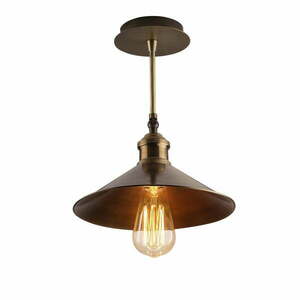 Bronzszínű mennyezeti lámpa fém búrával ø 24 cm Berceste – Opviq lights kép