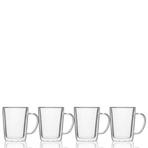 Csésze BASIC Glas Double Wall 300 ml - szett 4 db - 321232 kép