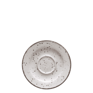 Fehér mokkáscsészealj 12 cm - Gaya Atelier szürke - 452169 kép