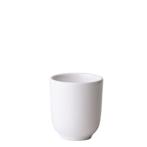 Fehér fületlen csésze 80 ml - Gaya RGB - 453112 kép