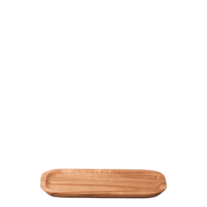 Téglalap alakú akácfa tálca 20 x 11 cm - FLOW Wooden - 593702 kép