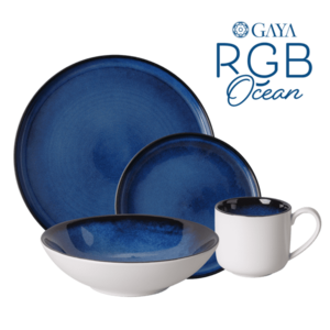 Porcelán készlet 16 db - Gaya RGB Ocean Lunasol - w0029 kép