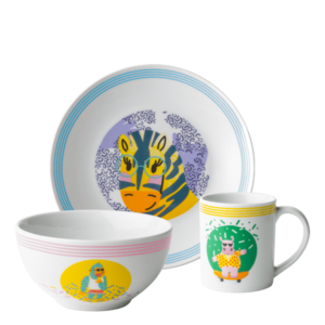 Gyermek porcelán készlet 3 db — Jungle Patrol - 450514 kép