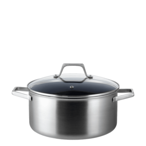 Fazék üvegfedővel Ø 24 cm, magasság: 11, 5 cm – Sirius Terra Multi-layer Lunasol - 601212 kép