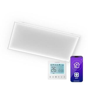 Klarstein Wondersky infravörös panel | 770 W | 4 - 8 m² | Minimalista dizájn | 120 cm x 60 cm kép